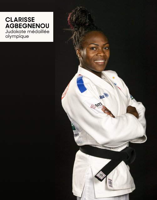 CLARISSE-Agbegnenou judoka médaillée olympique conférencière minds